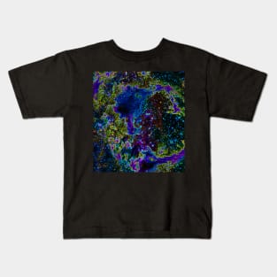 Black Panther Art - Glowing Edges 440 Kids T-Shirt